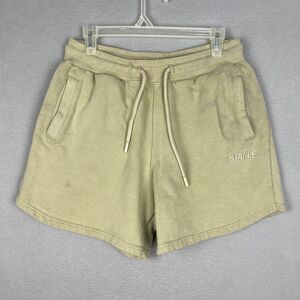 Staple Pigeon Sweat Shorts Sage Beige Mens Large